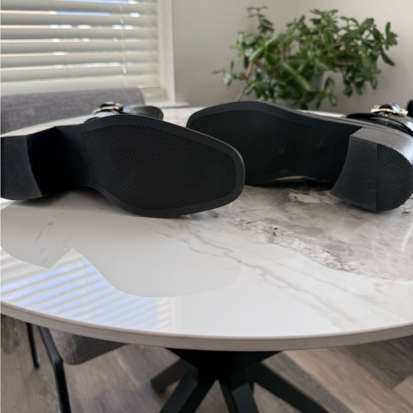 3.1 Phillip Lim Glossy Black Ankle Boots THE MOST AMAZING LEATHER - Picture 7 of 13